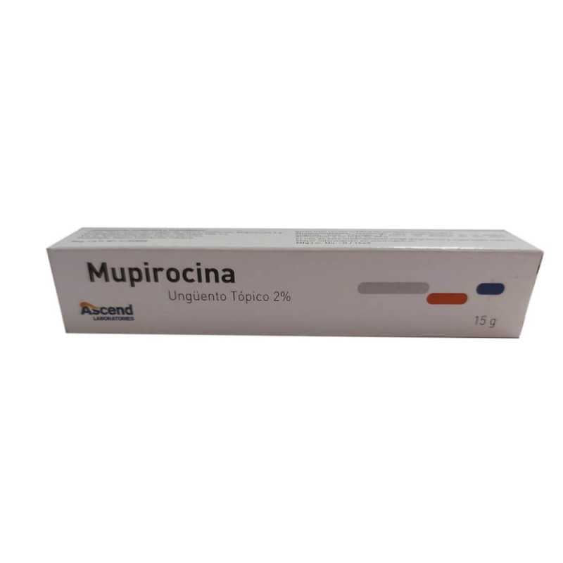 Mupirocina Ungüento 2% x 15 Gr Ascend