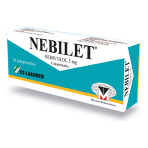 Nebilet Comprimidos 5 mg x 28 (Nebivolol)
