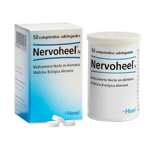 Nervoheel N Comprimidos x 50 Heel (Acidum Phosphoricum / Strychnos Ignatii / Sepia Officinalis / Kalium Bromatum)