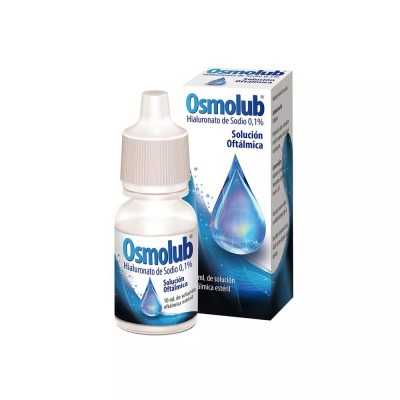 Osmolub Solución Oftálmica 1% x 10 ml (Hialuronato De Sodio)
