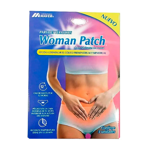 Woman Patch Parche Menstrual x 3 (Parche Analgesico)