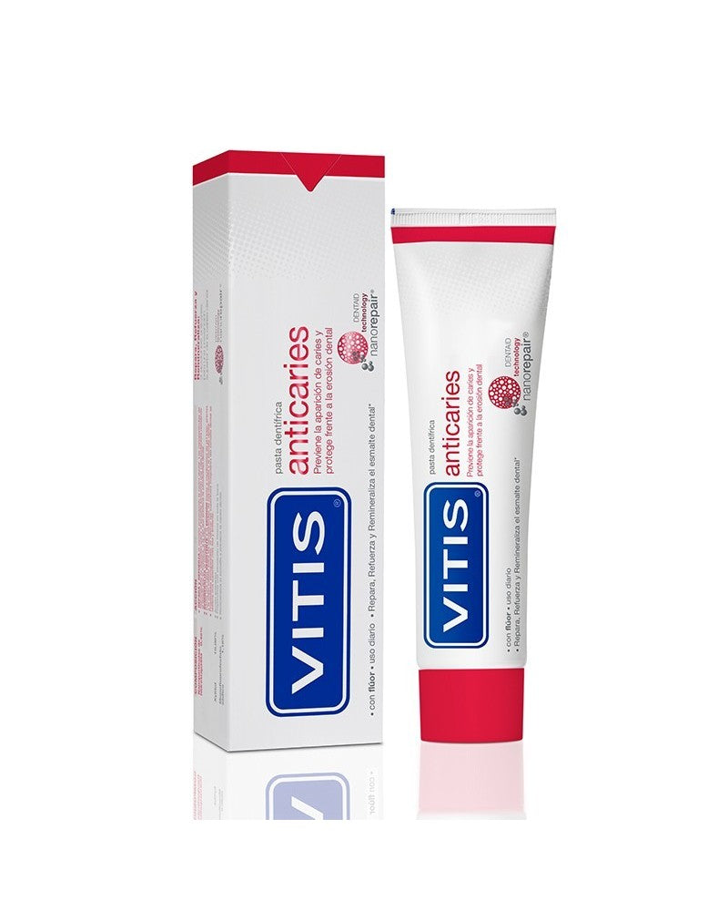 Vitis Pasta Anticaries x 100 ml (Crema Dental Adulto)