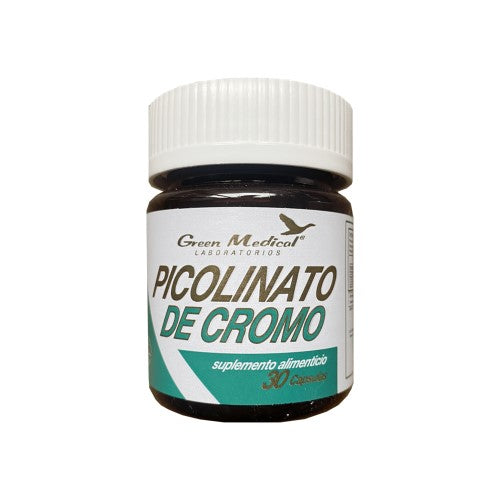 Picolinato De Cromo Cápsulas x 30 Green Medical