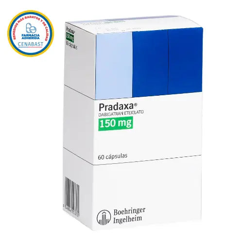 Pradaxa Cápsulas 150 mg x 60 (Dabigatran Etexilato)