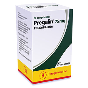 Pregalin Comprimidos 75 mg x 30 (Pregabalina)