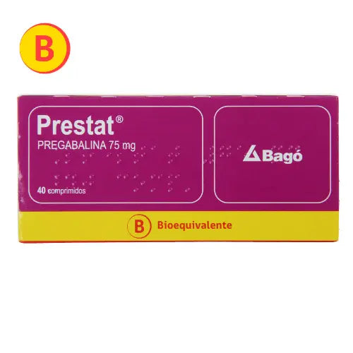 Prestat Comprimidos 75 mg x 40 (Pregabalina)