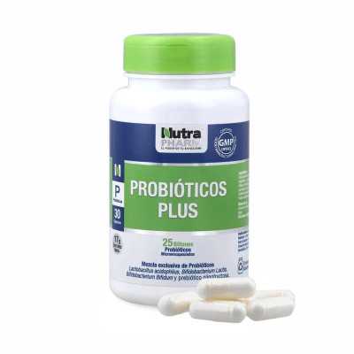 Probioticos Plus Cápsulas 25 Billones x 30