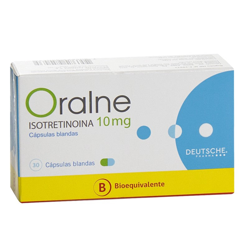 Oralne Cápsulas 10 mg x 30 (Isotretinoina)