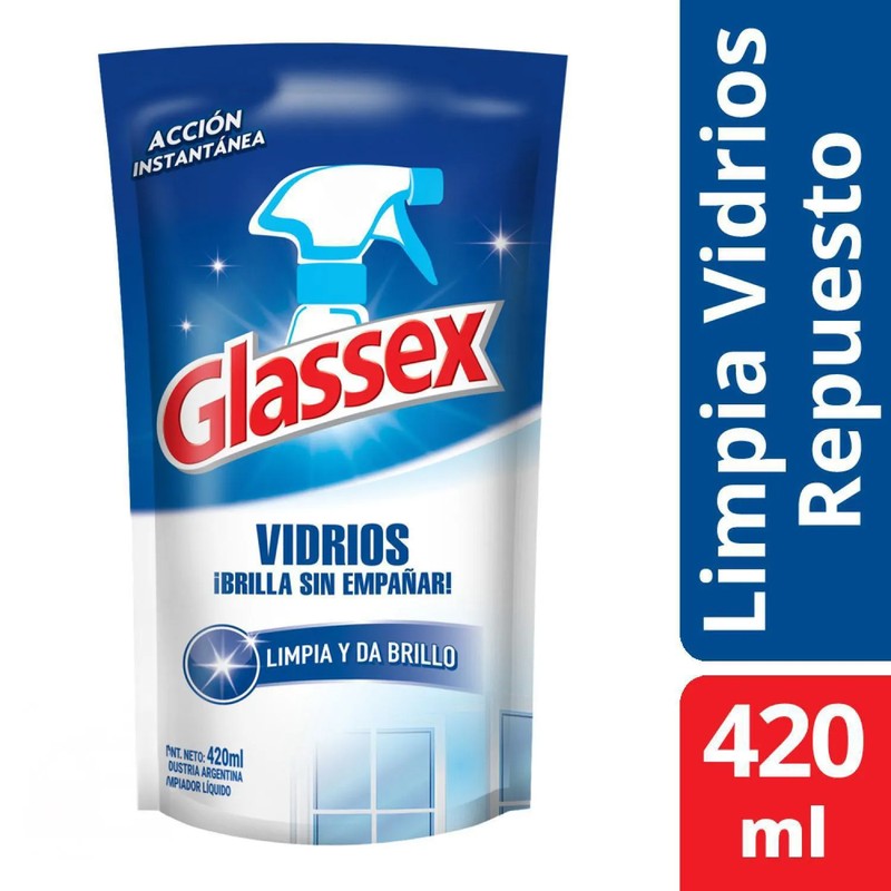 Glassex Multiuso Doypack x 420 ml