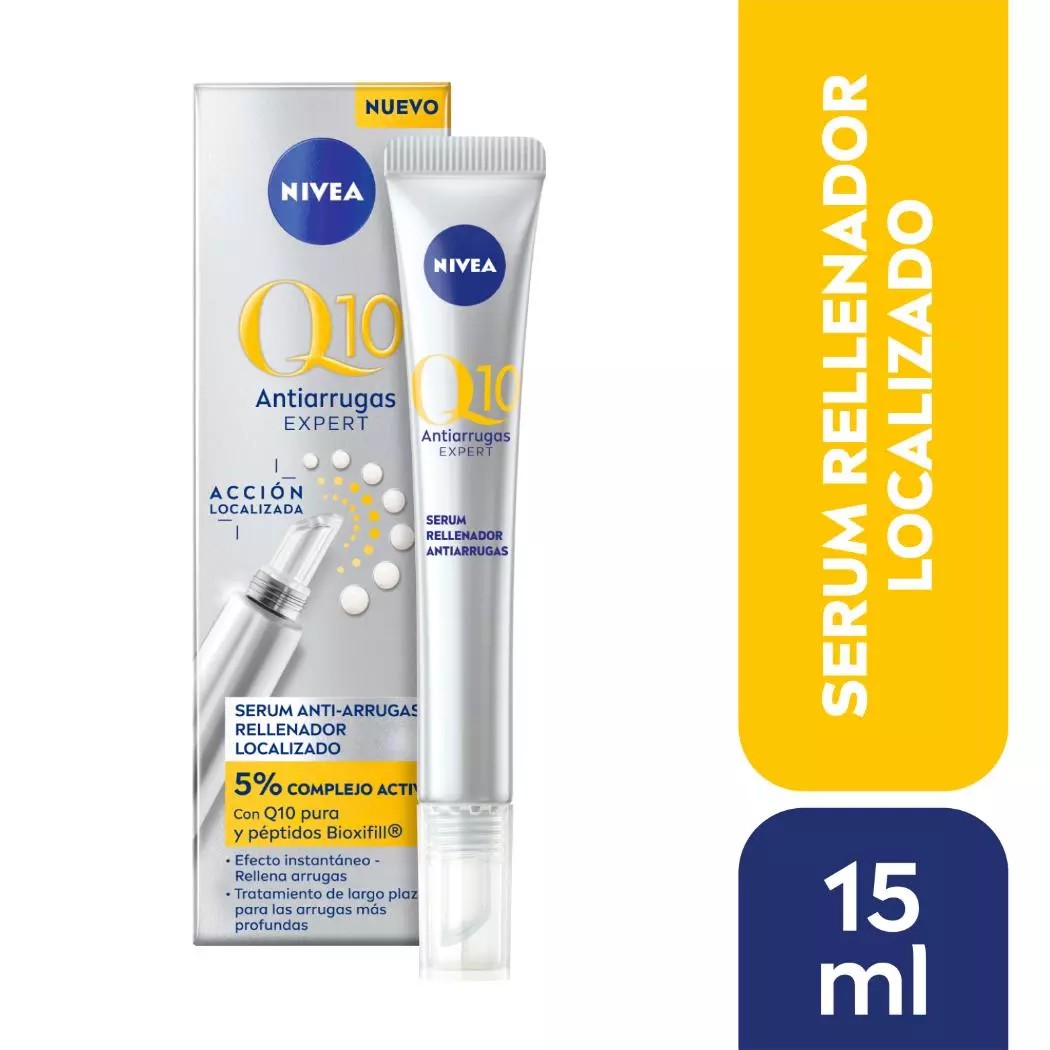 Nivea Q10 Antiarrugas Expert Serum Rellenador Localizado 15 ml