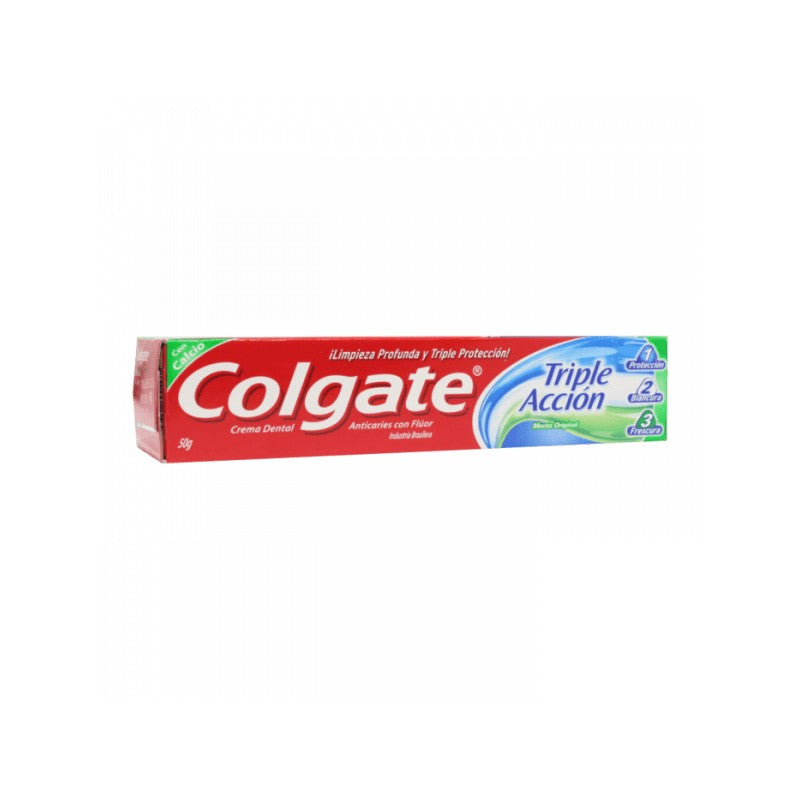 Colgate Triple Accion Crema Dental x 100 ml (Crema Dental Adulto)