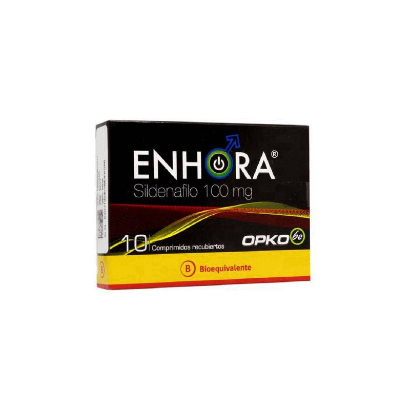 Enhora Comprimidos 100 mg x 5 Opko (Sildenafil)