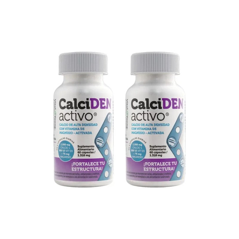 Calciden Activo Cápsulas x 60 (Calcio+Vitamina D3)