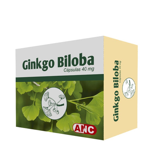 Ginkgo Biloba Cápsulas 40 mg x 36 Knop