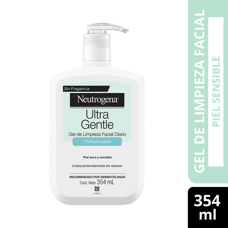 Neutrogena Limp Facial Ultra Gentle Gel x 354 ml (Desmaquillante Y Limpieza)