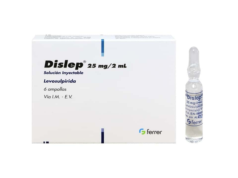 Dislep Amp 25 mg x 6 2ml Im/Ev (Levosulpirida)
