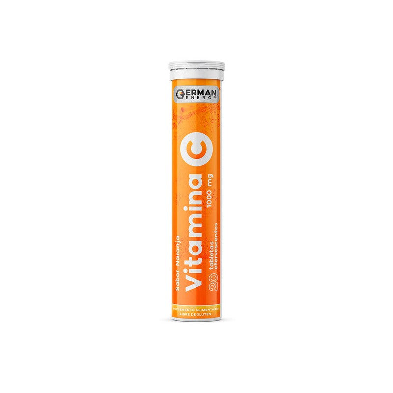 Vitamina C Tabletas Efe Naranja 1000 mg x 20 Unidades German Energy