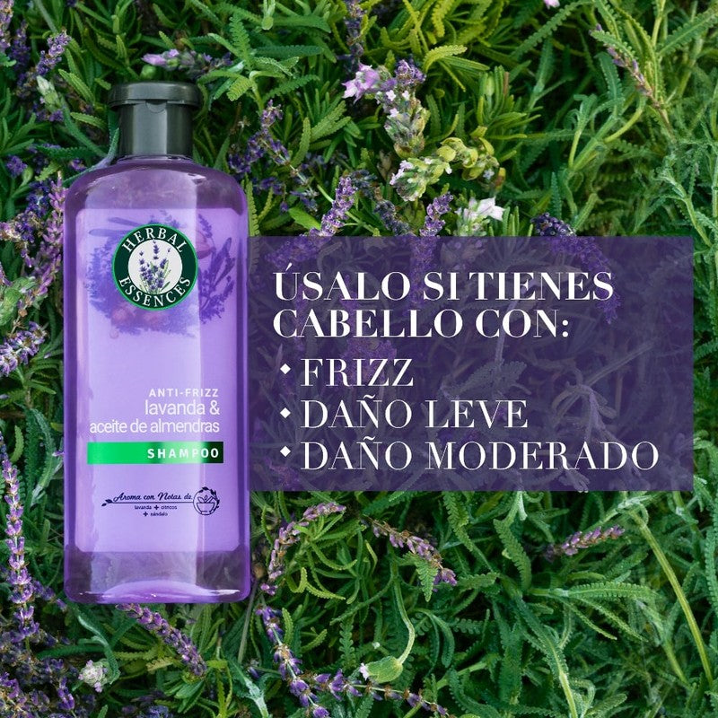Herbal Essences Ac Lavanda Anti Frizz x 400 ml
