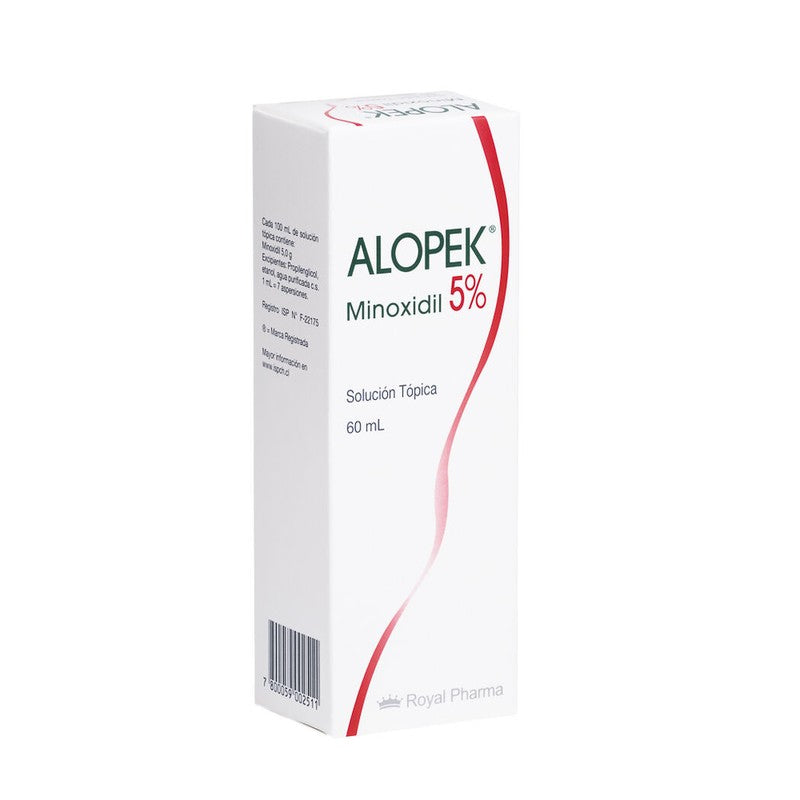 Alopek Solución Top 5% x 60 ml (Minoxidil)