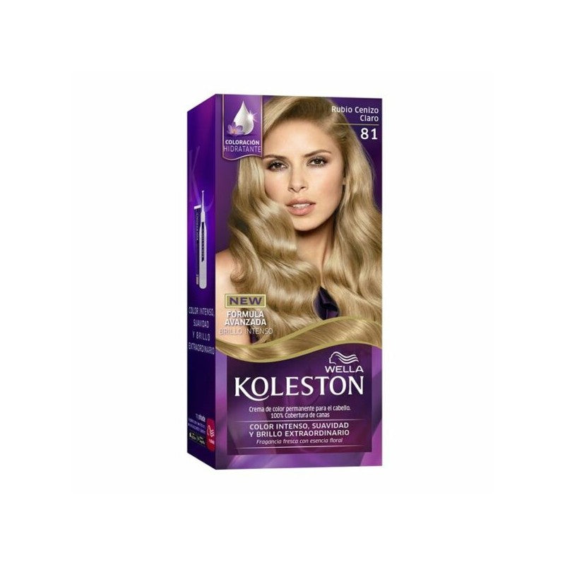 Koleston Tinte Kit 81 Rubio Cenizo Claro (Coloracion)