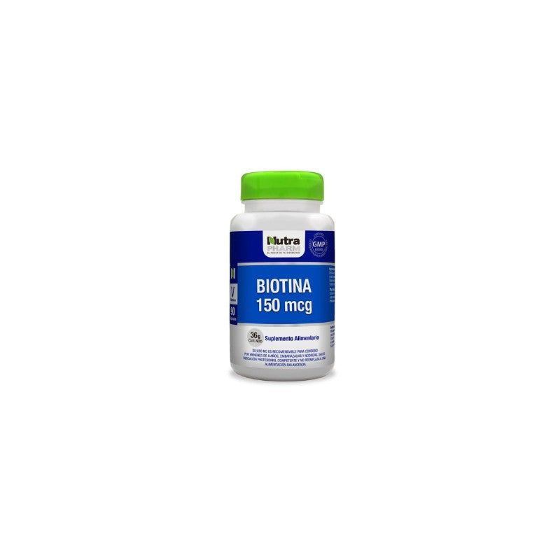 Biotina Premium Cápsulas x 90 Nutrapharm