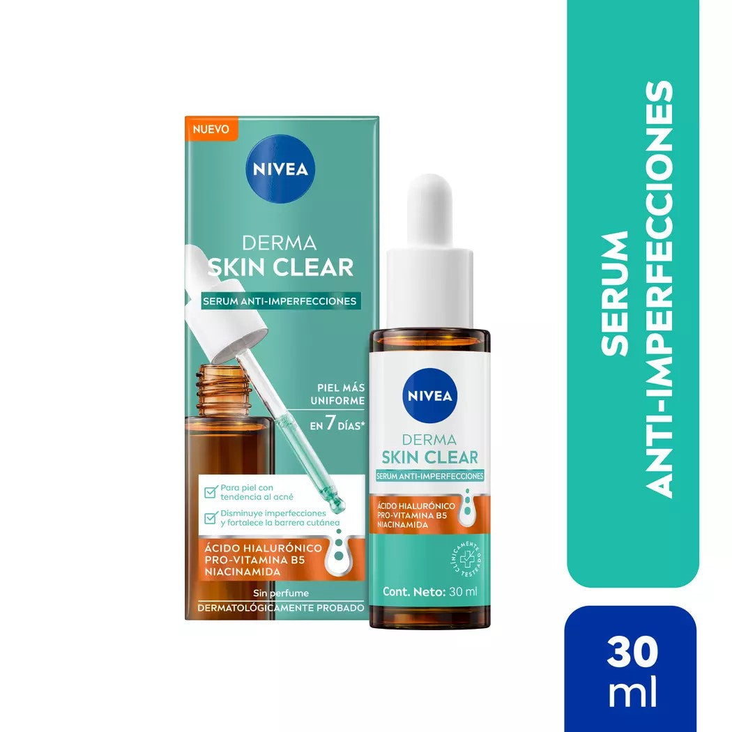 Nivea Derma Skin Clear Serum Anti Imperfecciones x 30 ml
