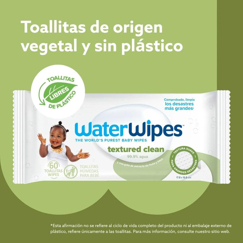 Toallitas Humedas Waterwipes x 60 Unidades Colores Moth (Toallas Humedas)