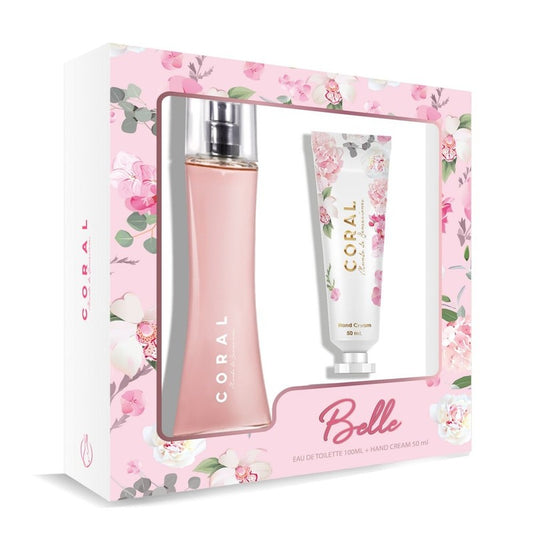 Coral Colonia Belle X 100 Metros + Crema Manos x 50 Gr