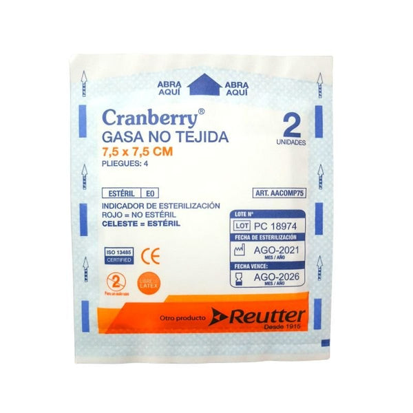 Cuticell Classic Gasa Paraf 10 x 10 Cm X100
