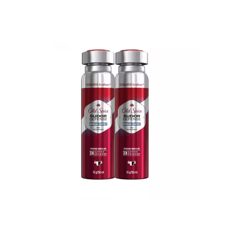 Old Spice Desodorante Spray Xtreme x 150 ml x 2 Unidades