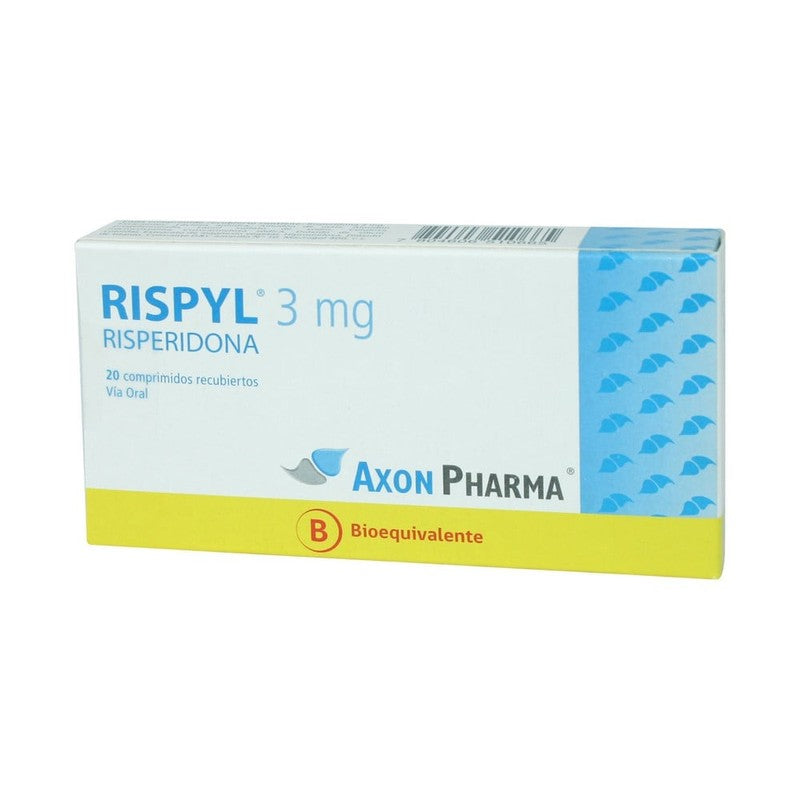 Rispyl Comprimidos 3 mg x 20 (Risperidona)
