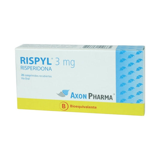 Rispyl Comprimidos 3 mg x 20 (Risperidona)