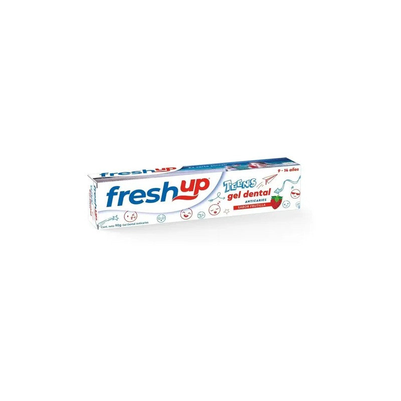 Freshup Gel Dental Teens Sabor Frutilla x 90 Gr