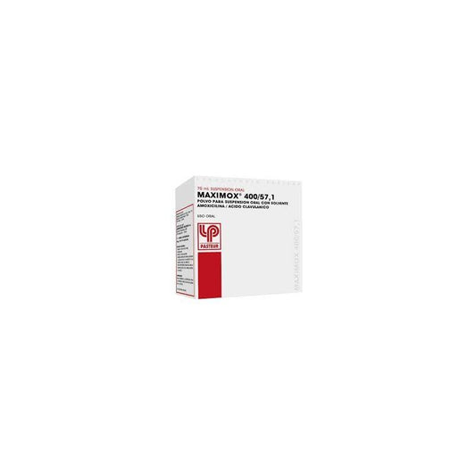 Maximox Jarabe 400/57 x 70 ml (Amoxicilina/Ácido Clavulánico)