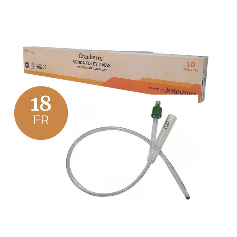 Sonda Foley 2 Vias Con Balon 5-10 Cc N 14 Fr (Sondas)