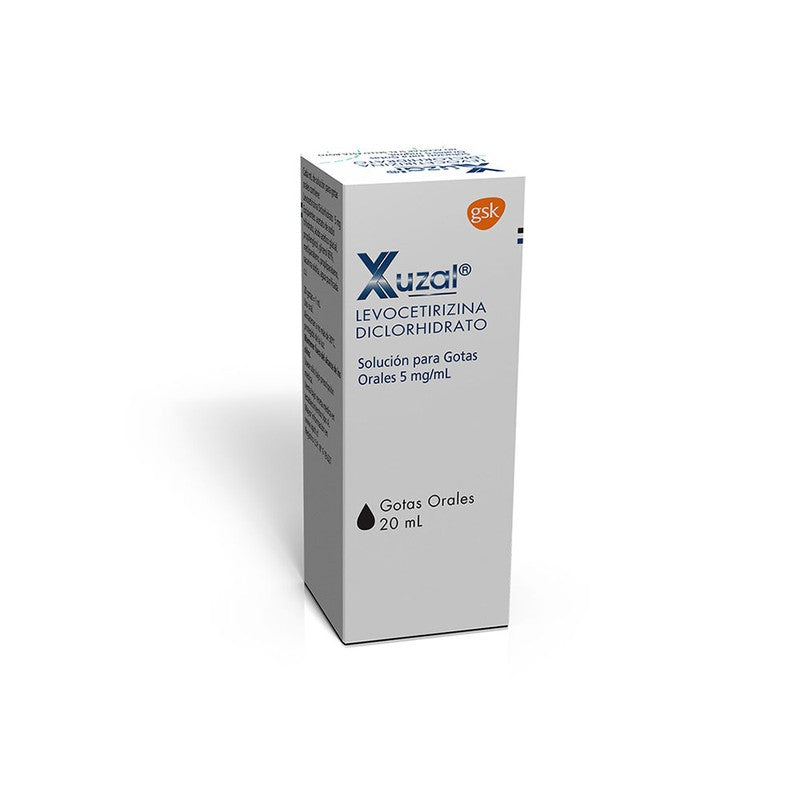 Xuzal Gotas 5mg/ml x 20 ml (Levocetirizina)