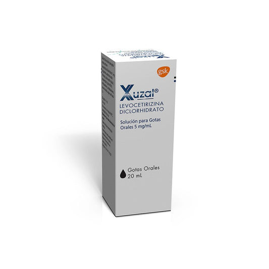 Xuzal Gotas 5mg/ml x 20 ml (Levocetirizina)