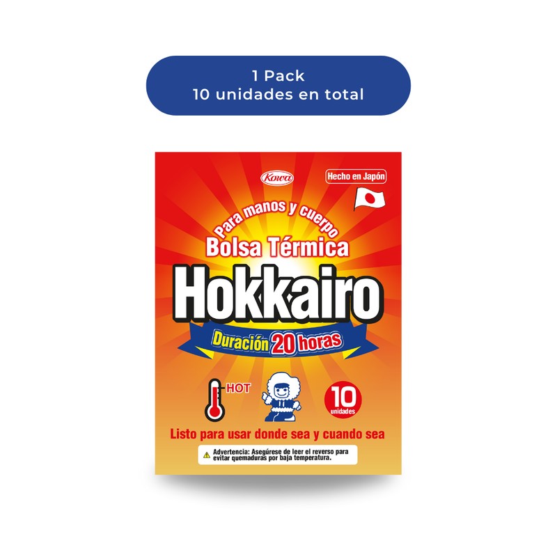 Hokkairo Bolsa Termica Mini x 10 Unidades