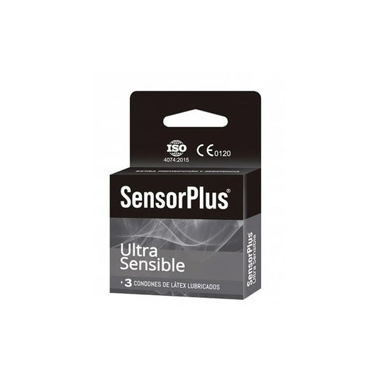 Preserv Sensor Plus Ult Sen x 3 (Preservativo)