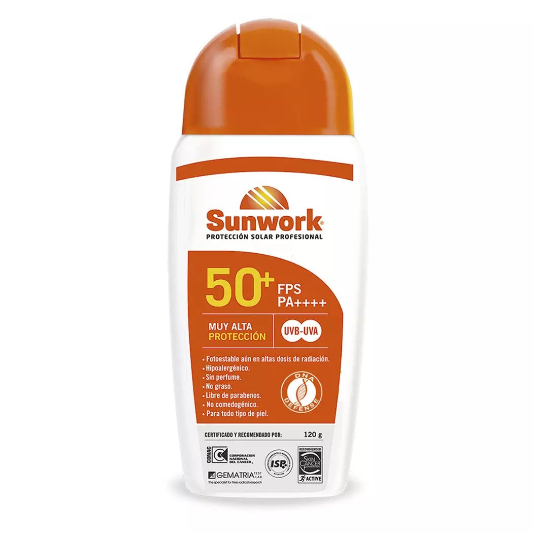 Sunwork Gel Fps50+ x 120 Gr (Proteccion Solar)
