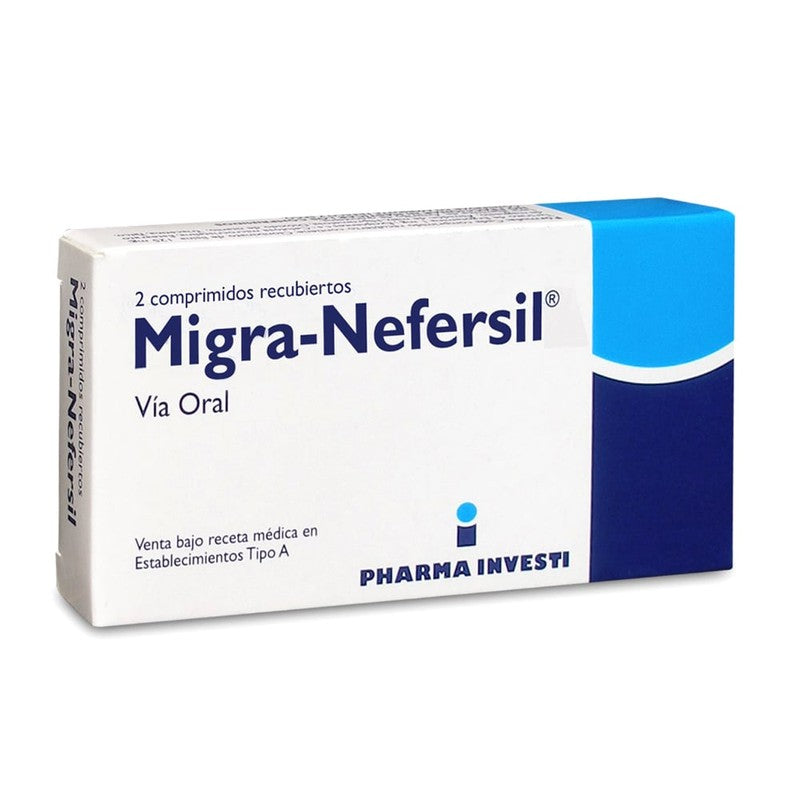 Migra Nefersil Comprimidos x 10 (Clonixinato De Lisina/ Ergotamina)