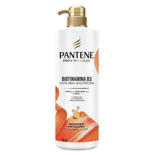 Pantene Shampoo Anticaida Biotinamina x 510 ml