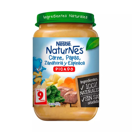 Nestle Picados Carne/Espinaca x 215 Gr (Colados)