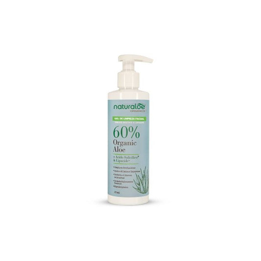 Naturaloe Gel Limpieza Facial Piel Grasa x 250 ml