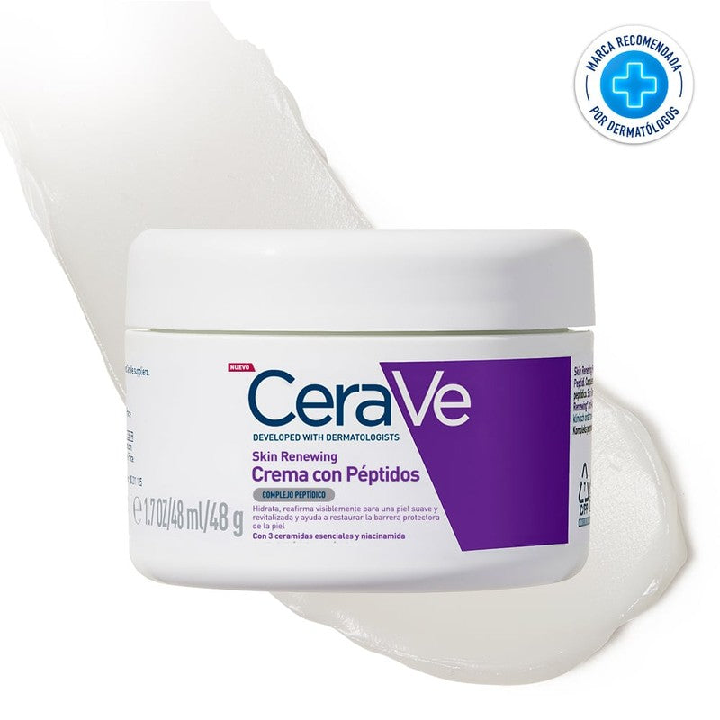Cerave Skin Renewing Crema Con Peptidos x 48 ml