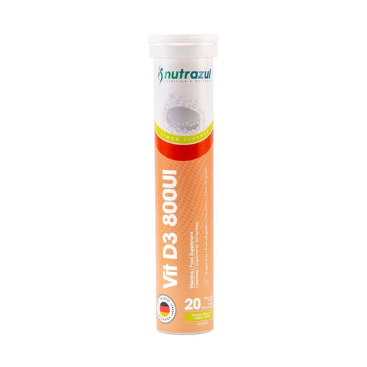 Vitamina D3 800 Ui Tabletas Efe x 20 Unidades Nutrazul