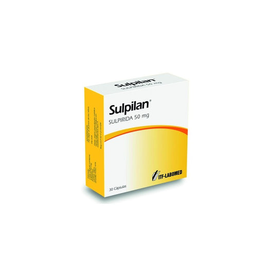 Sulpilan Cápsulas 50 mg x 30 (Sulpirida)