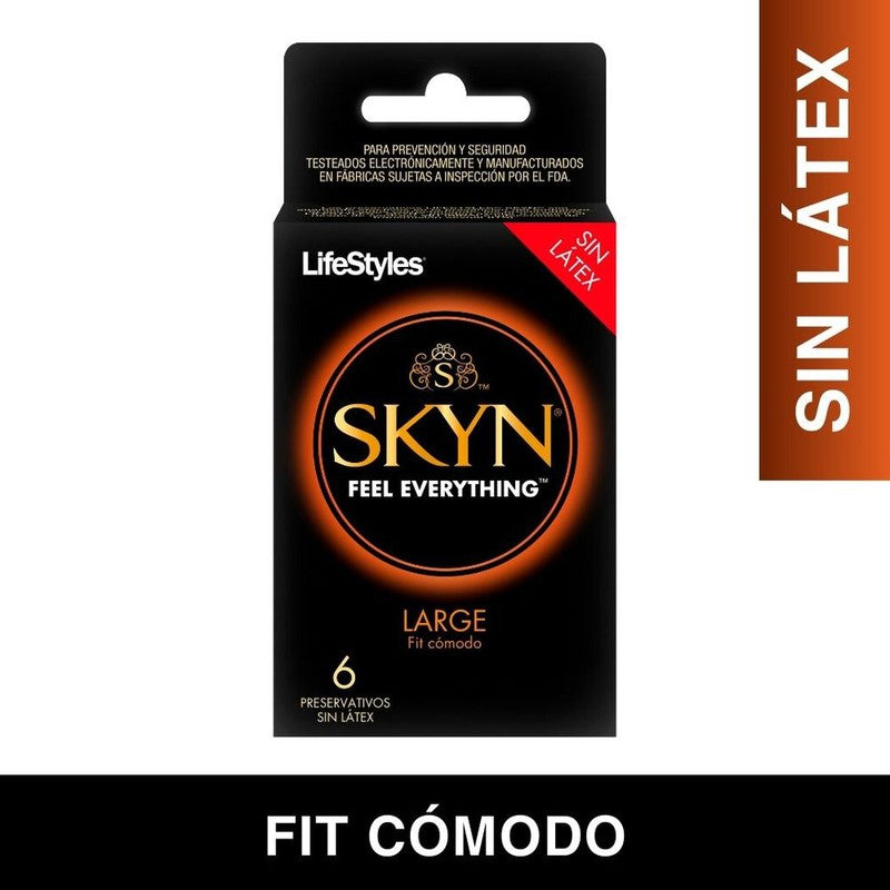 Preserv Lifestyles Skyn Large x 6 (Preservativo)