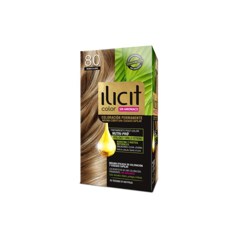 Ilicit Sin Amoniaco 8/0 Rub Claro x 60 Gr (Coloracion)