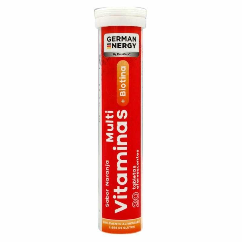 Multivitaminas + Biotina Tabletas Efe x 20 Unidades German Energy (Vitaminas Y Suplementos)